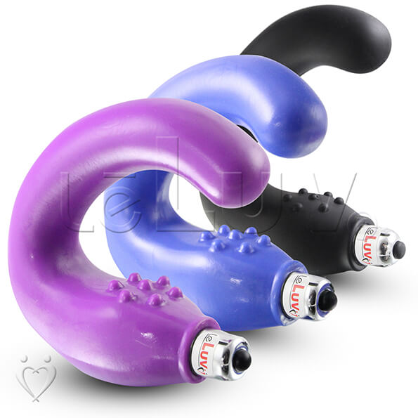 Leluv Silicone Prostate Massagers Waterproof Erectile Health Care Male