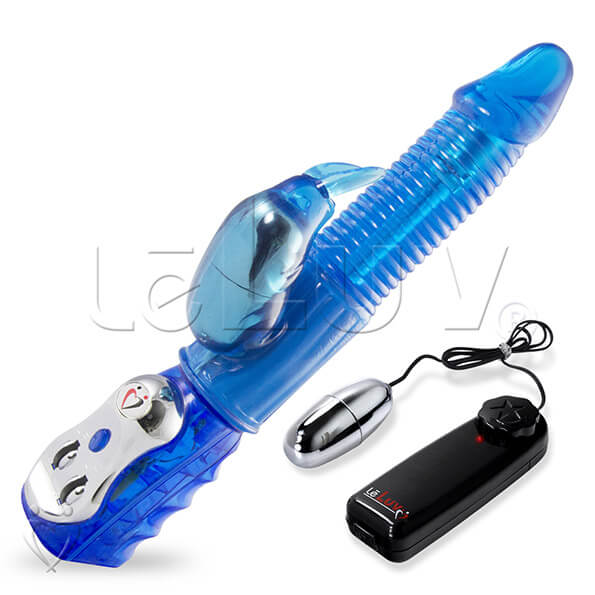 Blue Quiet Ribbed Rabbit Vibrator Mini Bullet Vibrator Ebay