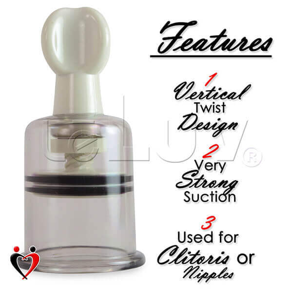 Leluv Maxtwist Easy Lossless Vacuum Cupping Therapy Nipple Clitoris Enlargement Ebay